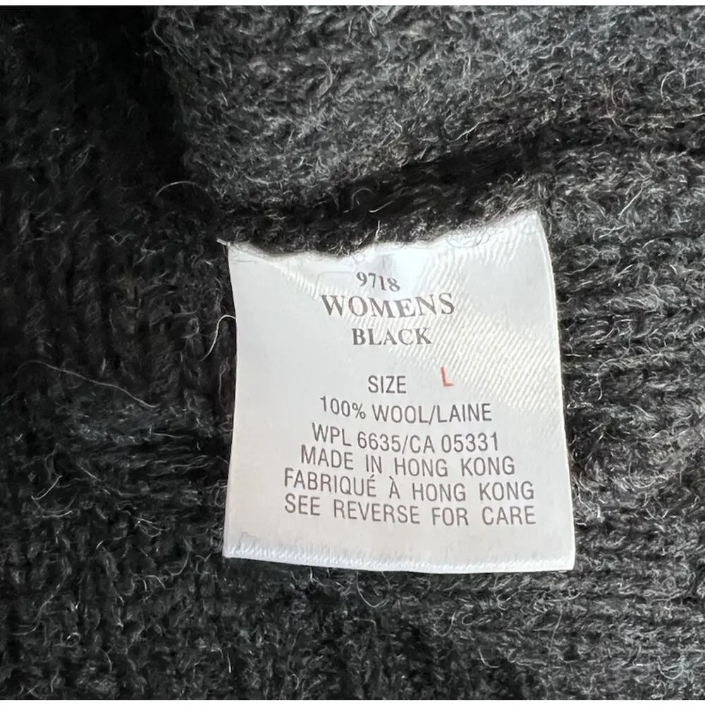 Vintage 90s Woolrich Sweater Womens L Christmas Present Holiday 100% Wool